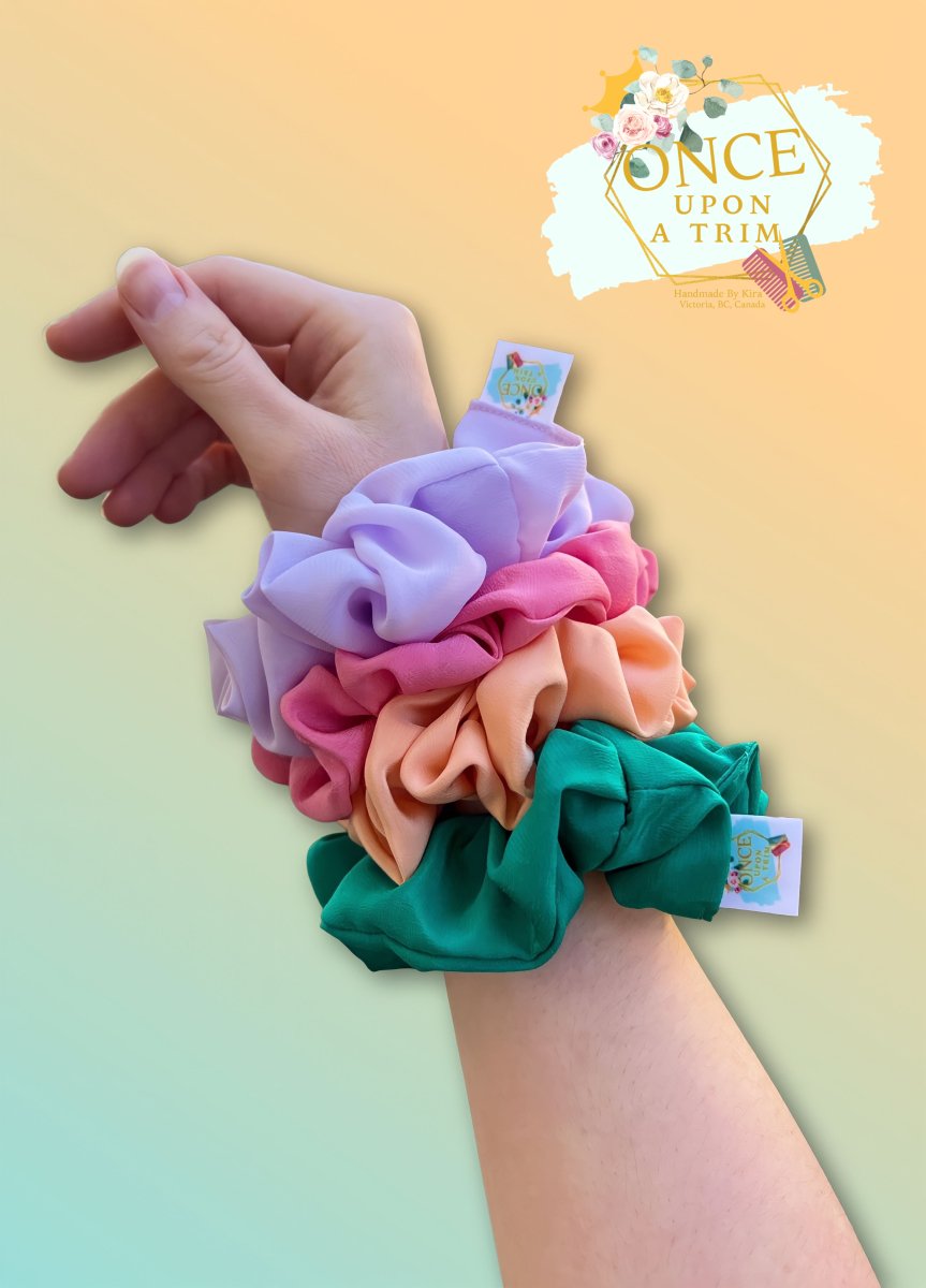 The Silk Chiffon Scrunchie - Once Upon A Trim