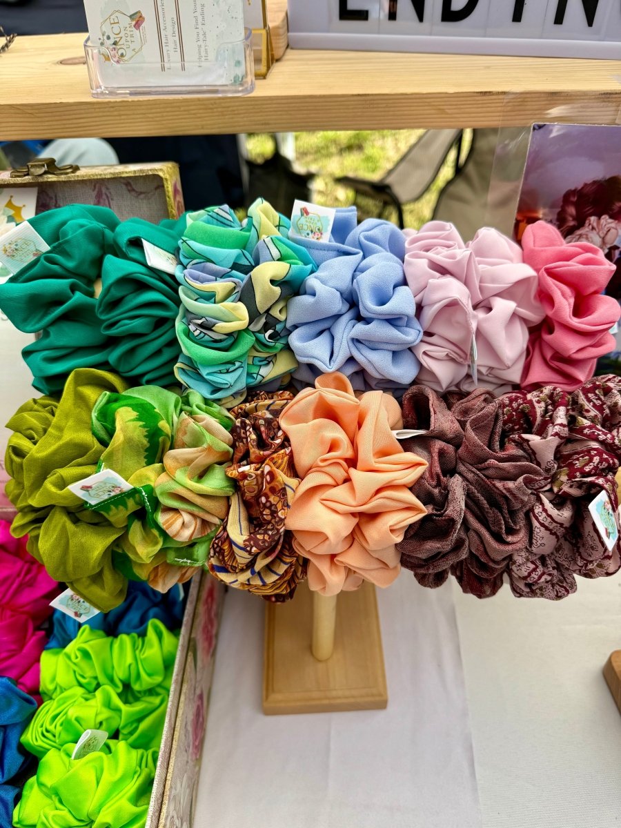 The Silk Chiffon Scrunchie - Once Upon A Trim