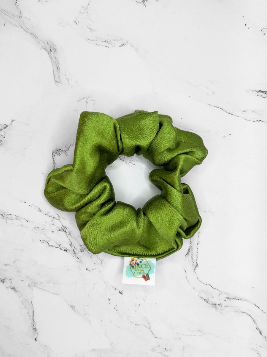 The Silk Satin Scrunchie - Once Upon A Trim