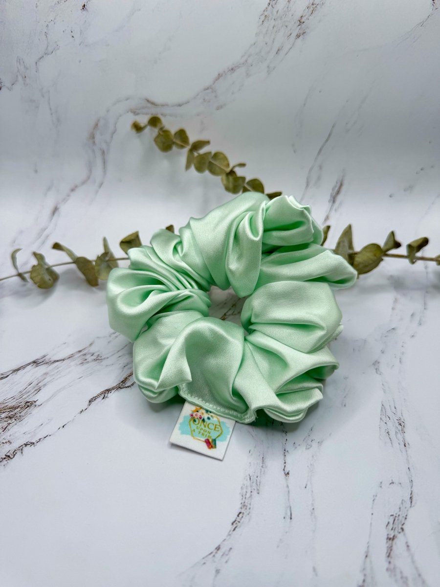 The Silk Satin Scrunchie - Once Upon A Trim