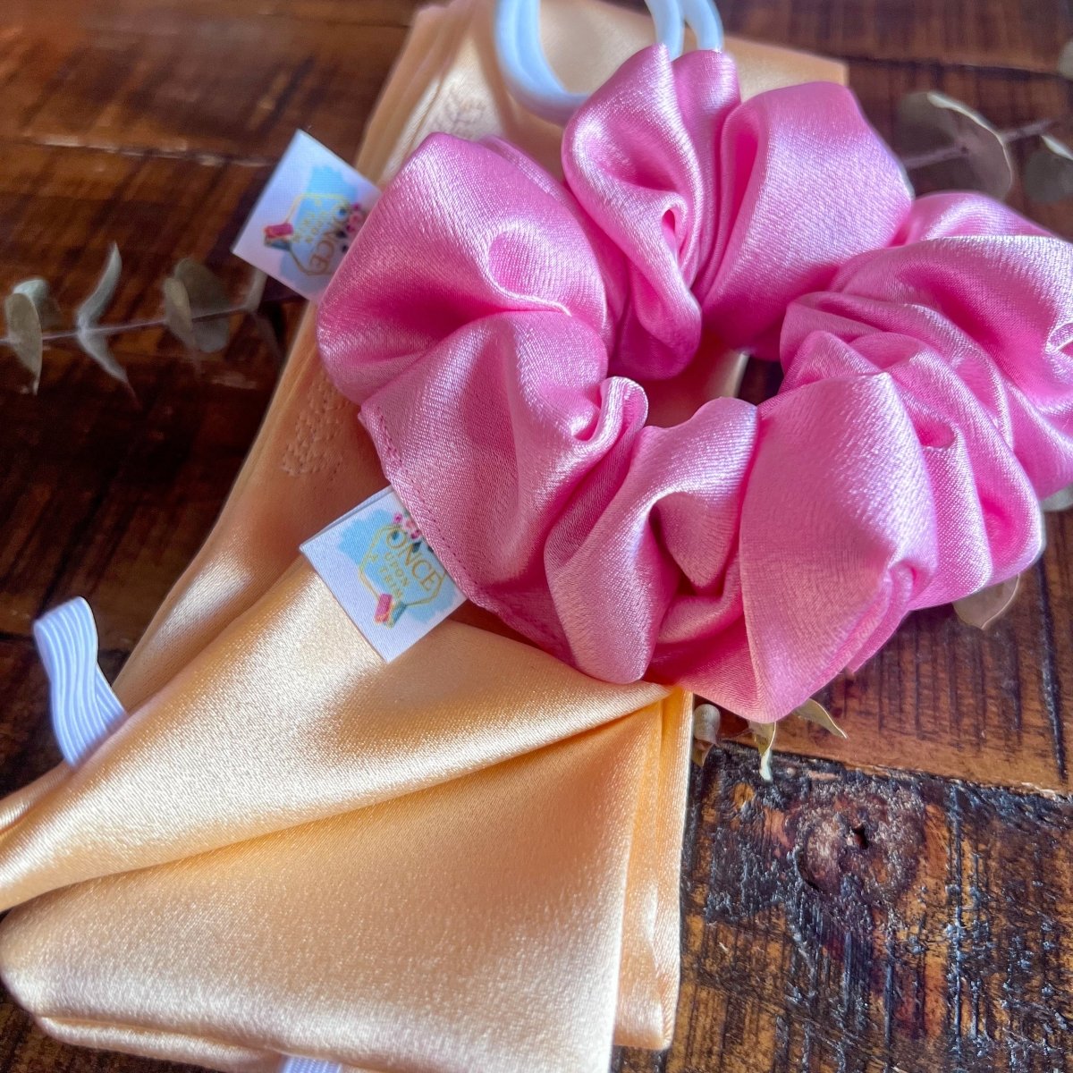 Heatless Curl Silk Hair Tie - Once Upon A Trim